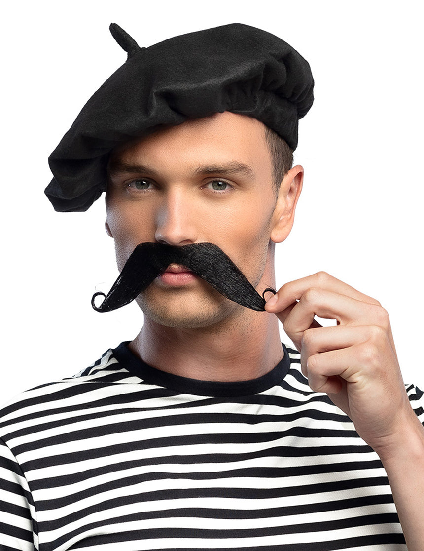 Moustache à la francaise adulte