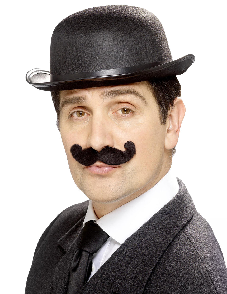 Moustaches noire à l'anglaise adulte