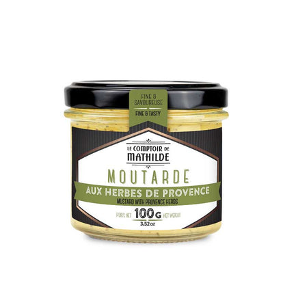 Moutarde Ail & Basilic - 100g