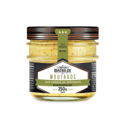 Moutarde aux Tomates Séchées et Basilic - 250g