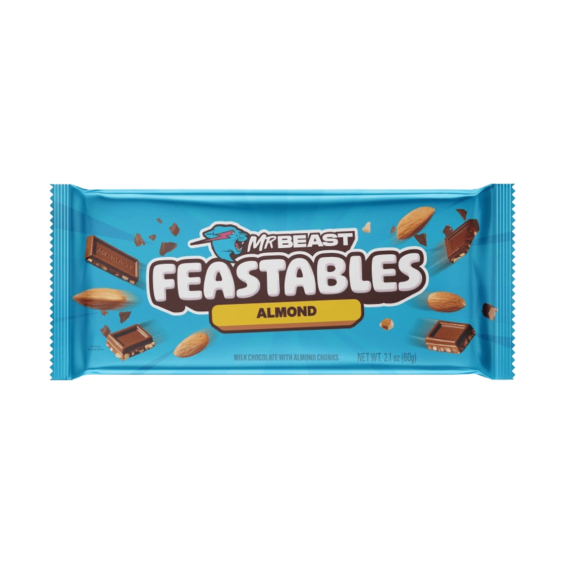 Mr Beast Feastables Chocolate Almond