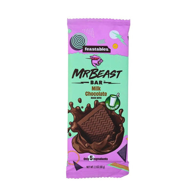 Mr Beast Feastables Chocolate Bar Milk Chocolate
