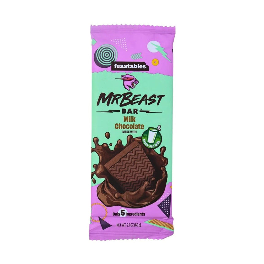 Mr Beast Feastables Chocolate Bar Milk Chocolate