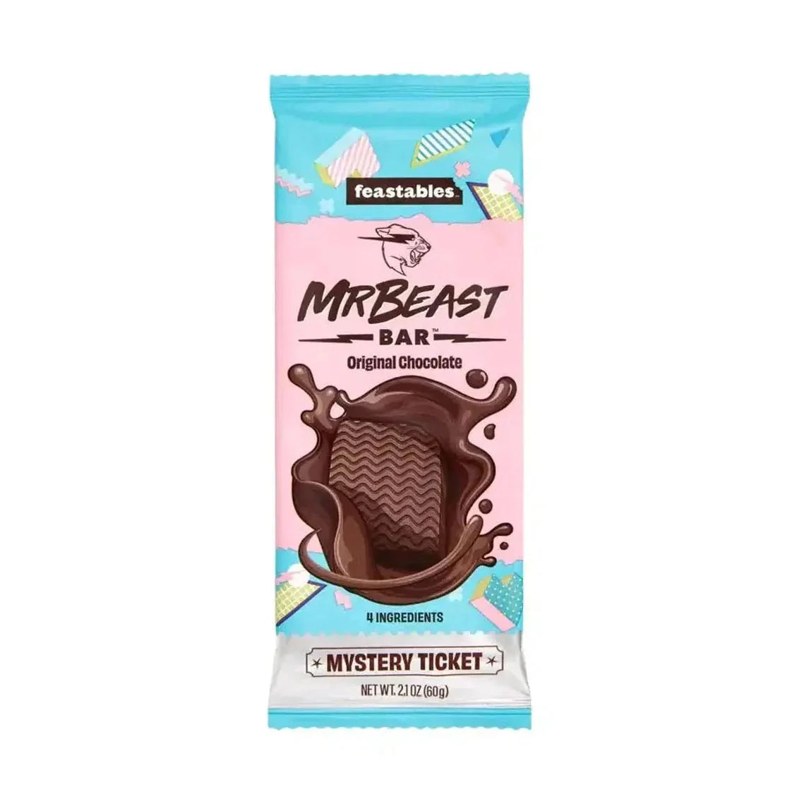 Mr Beast Feastables Chocolate Bar Original