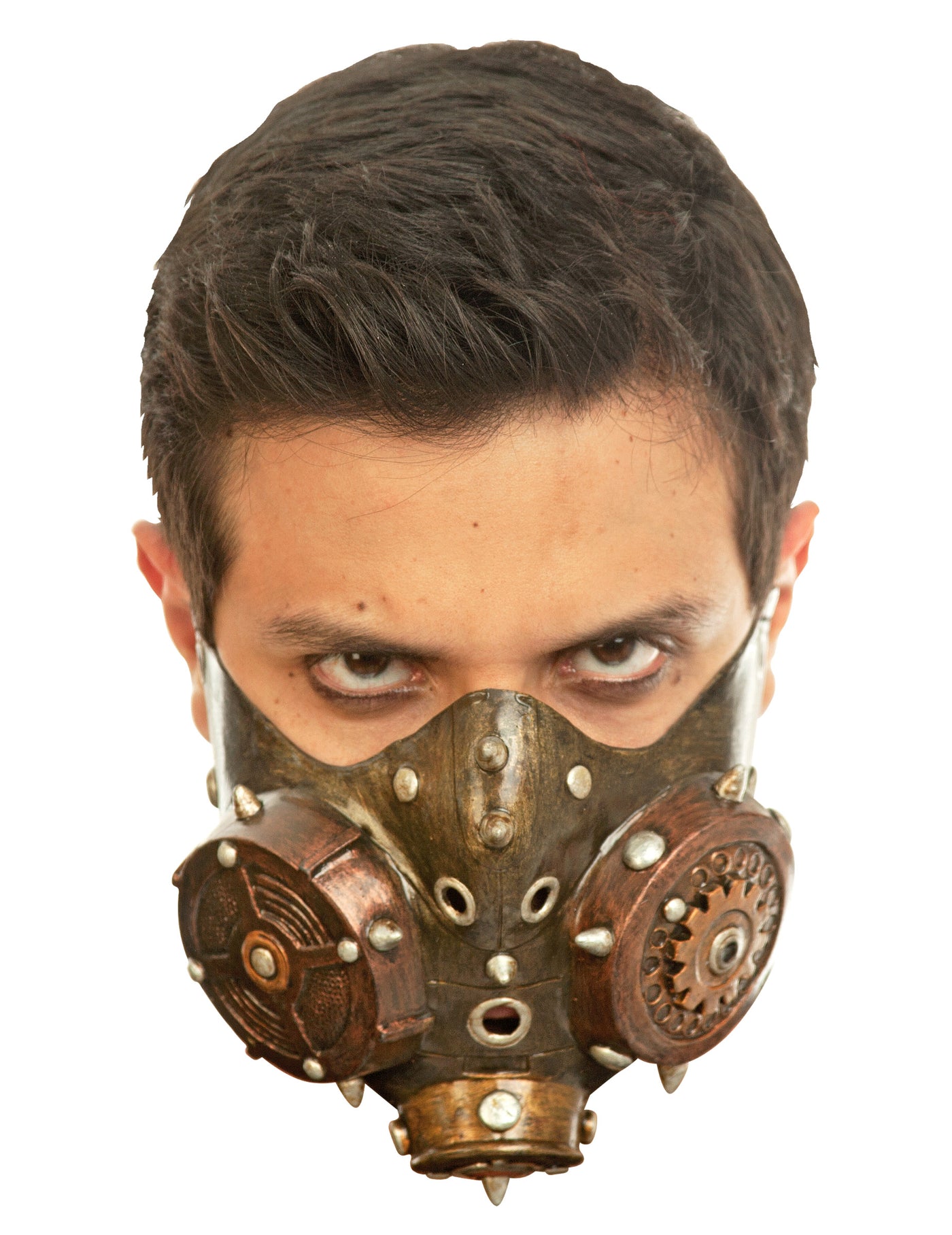 Demi-masque Steampunk adulte