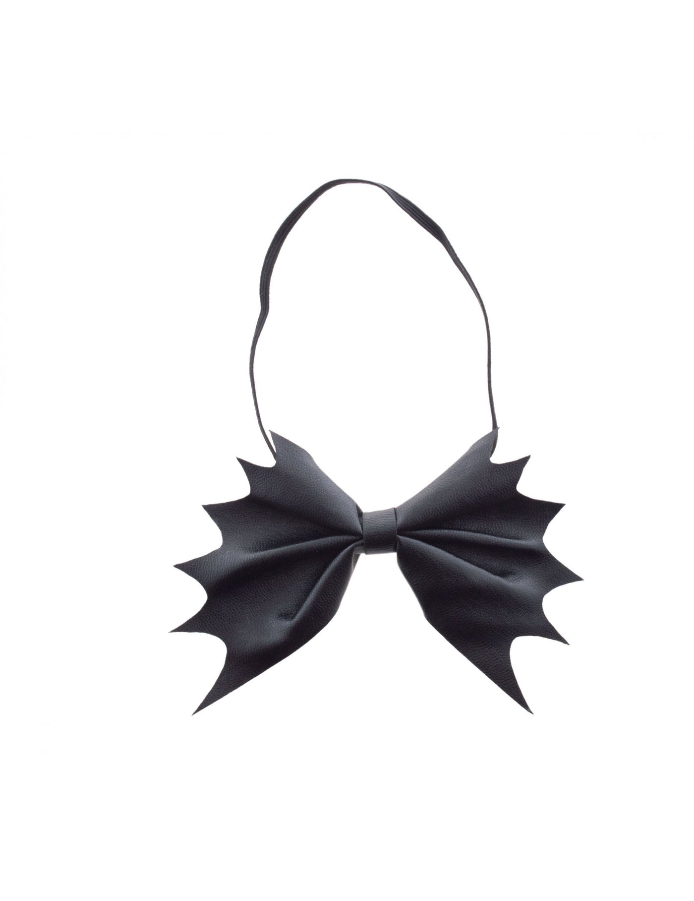 N?ud papillon chauve-souris noir adulte