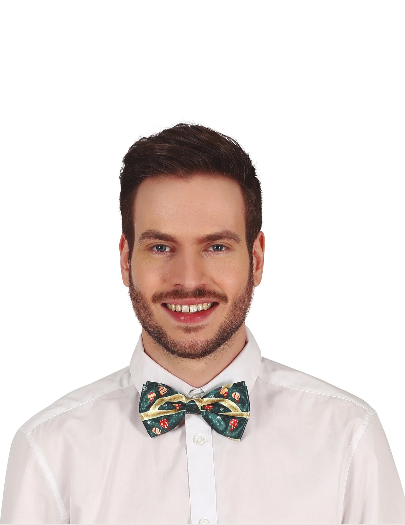 N?ud papillon de Noël vert adulte