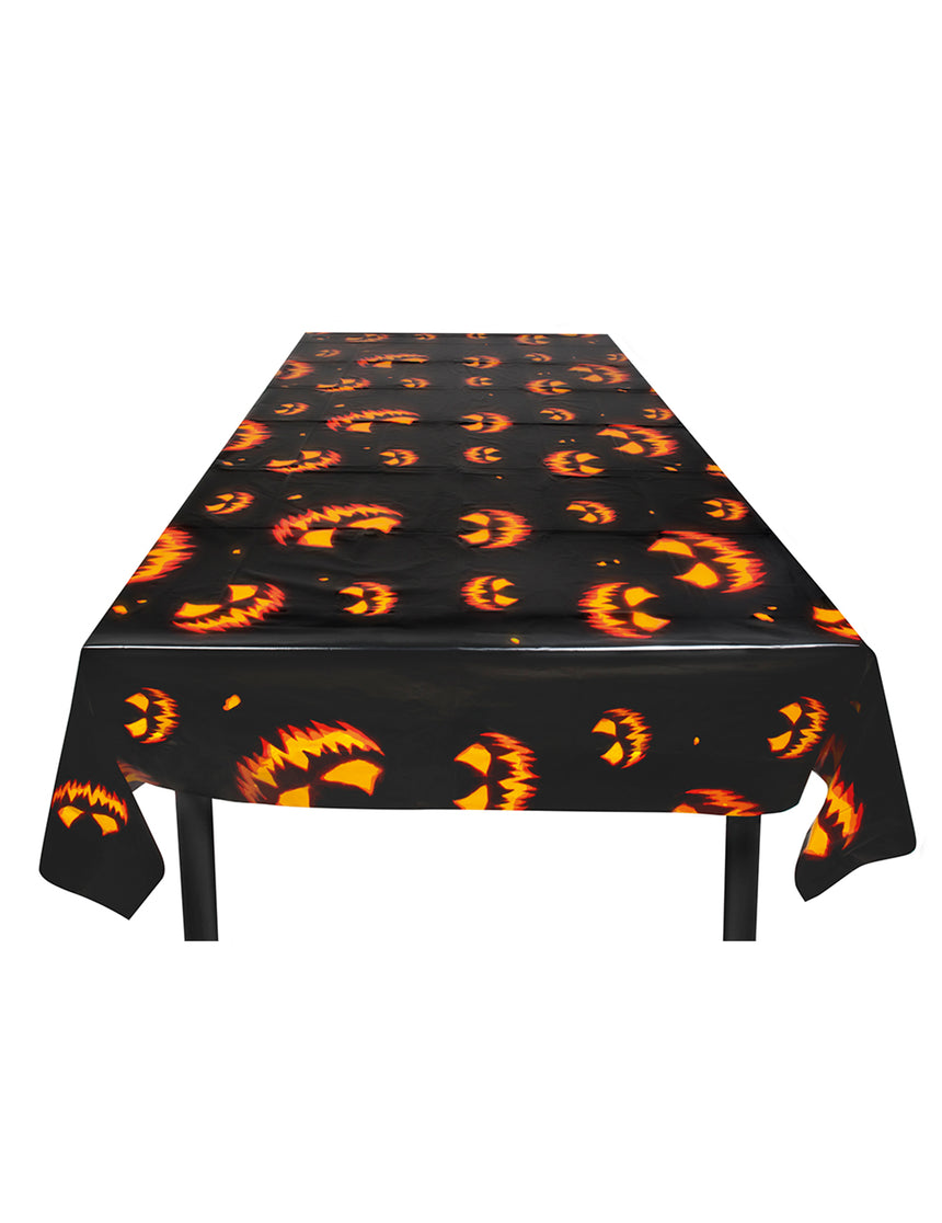 Nappe citrouille terrifiante 120 x 180 cm