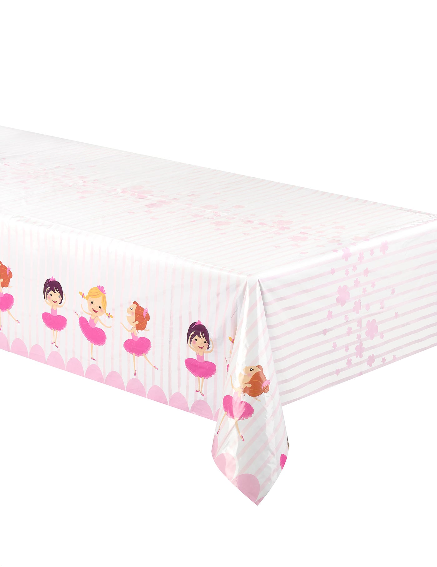 Nappe en plastique ballerines 130 x 180 cm thème danse