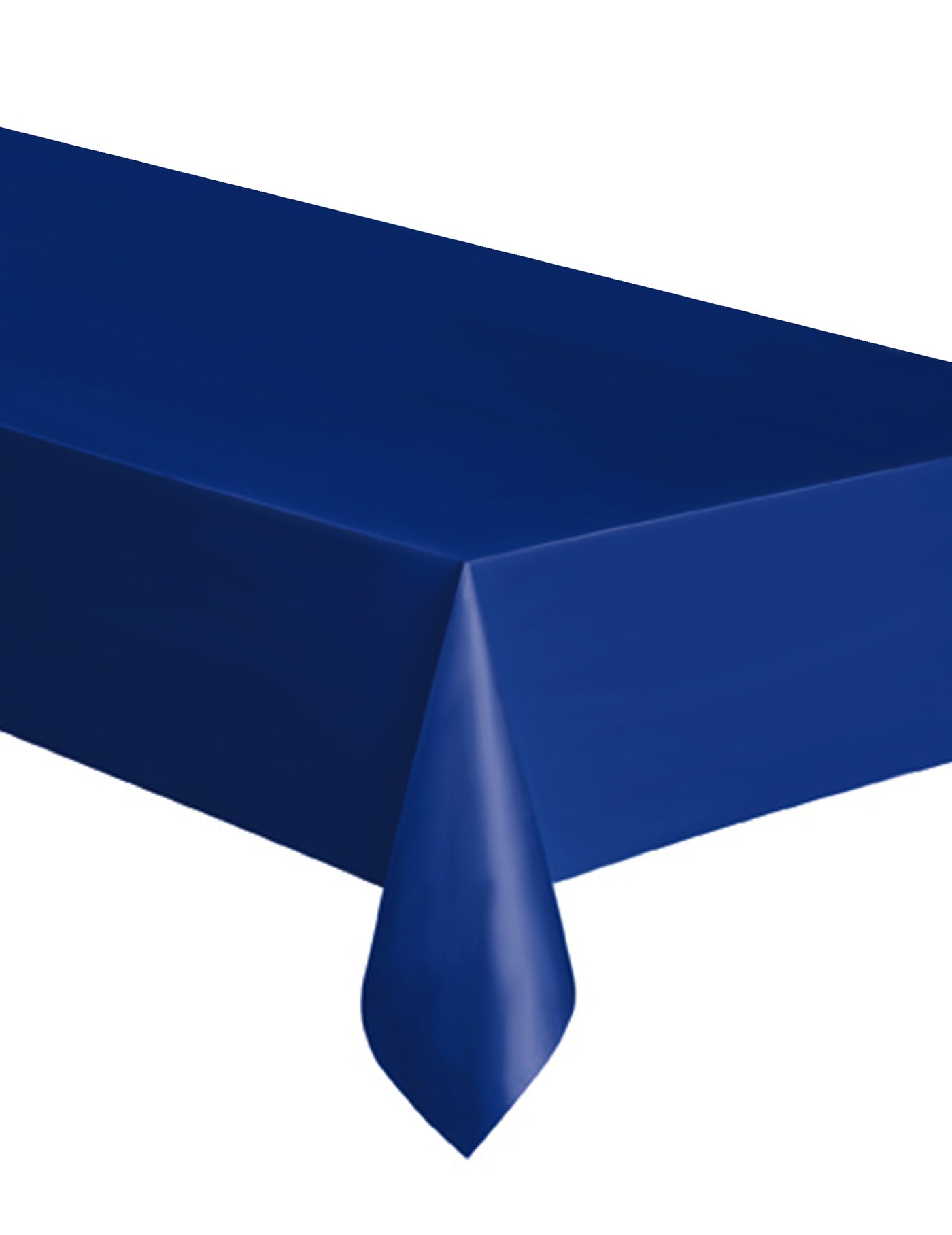 Nappe en plastique bleu marine 137 x 274 cm