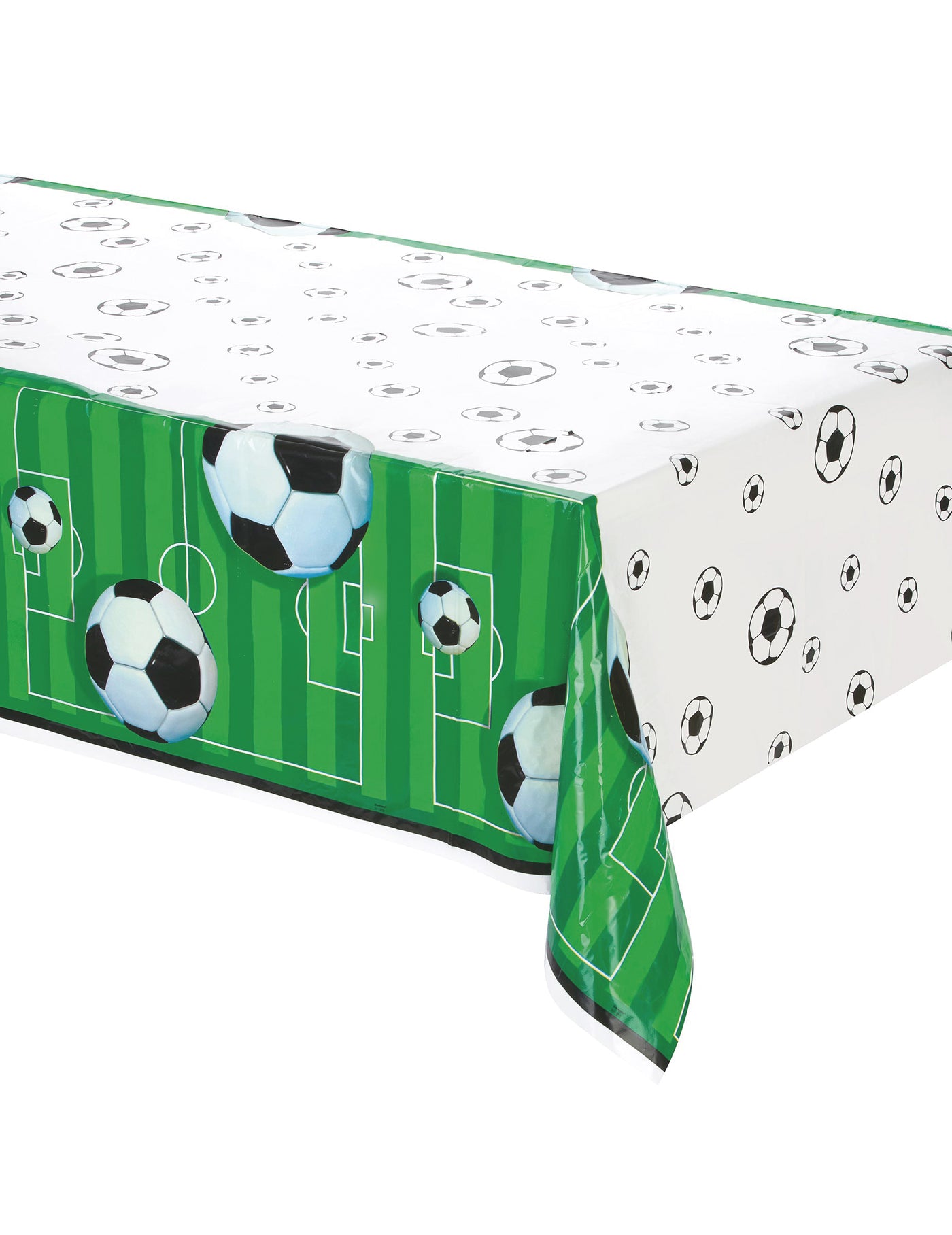 Nappe en plastique foot 213 x 137 cm anniversaire