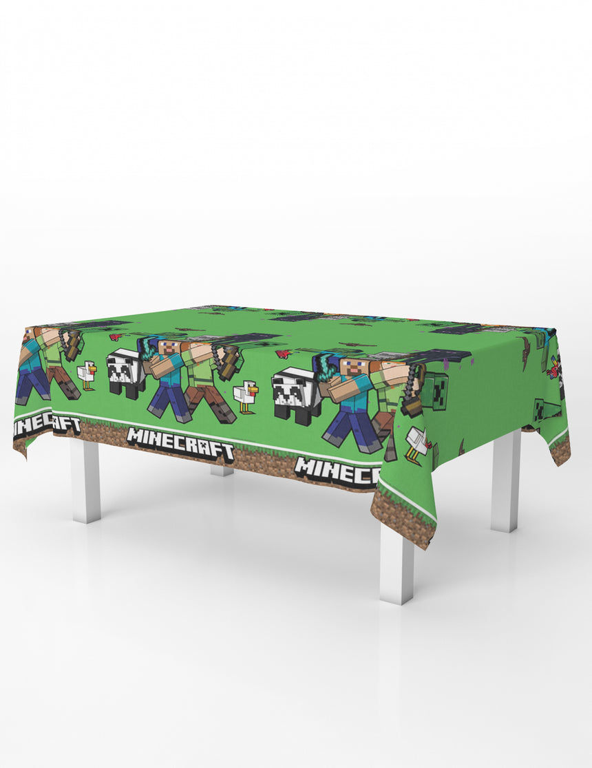 Nappe en plastique Minecraft 120X180cm
