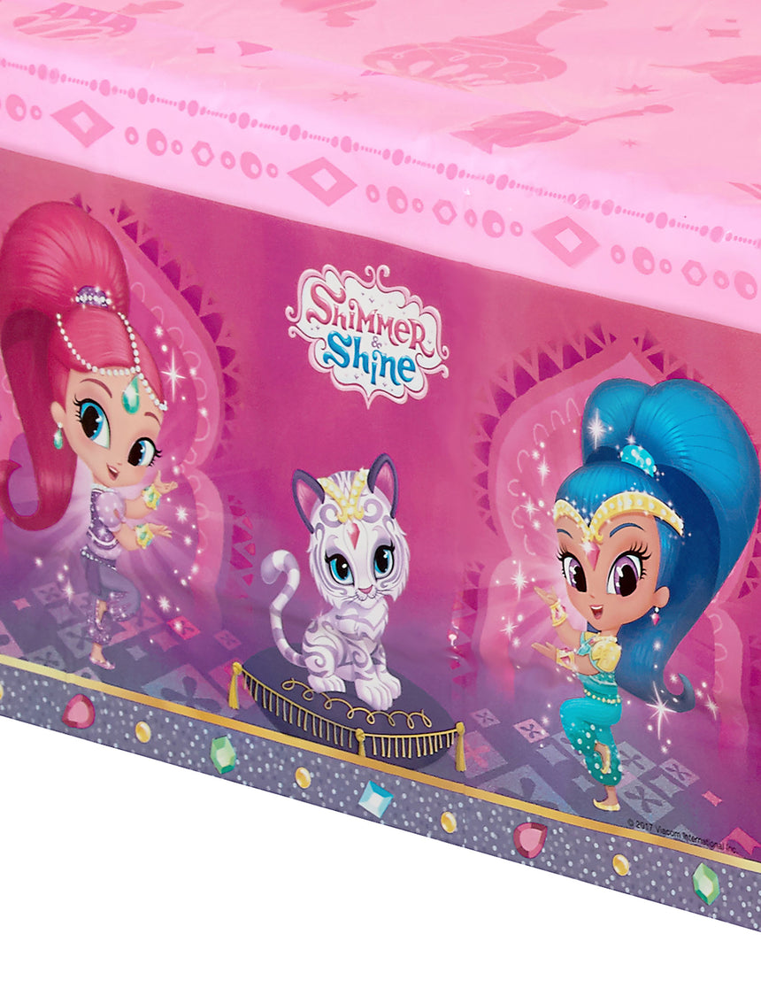 Nappe en plastique Shimmer et Shine  120 x 180 cm