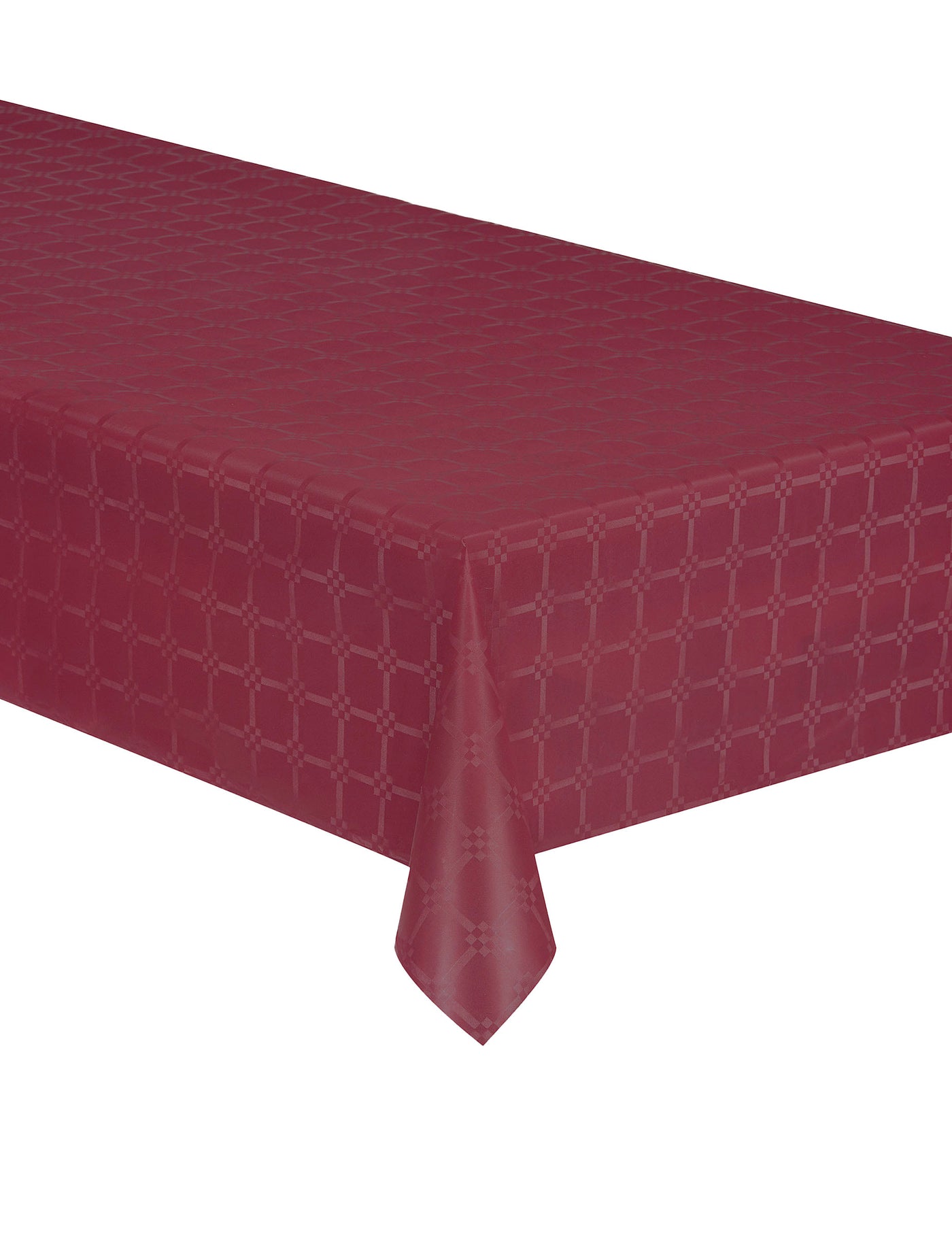Nappe en rouleau papier damassé bordeaux 6 m épais