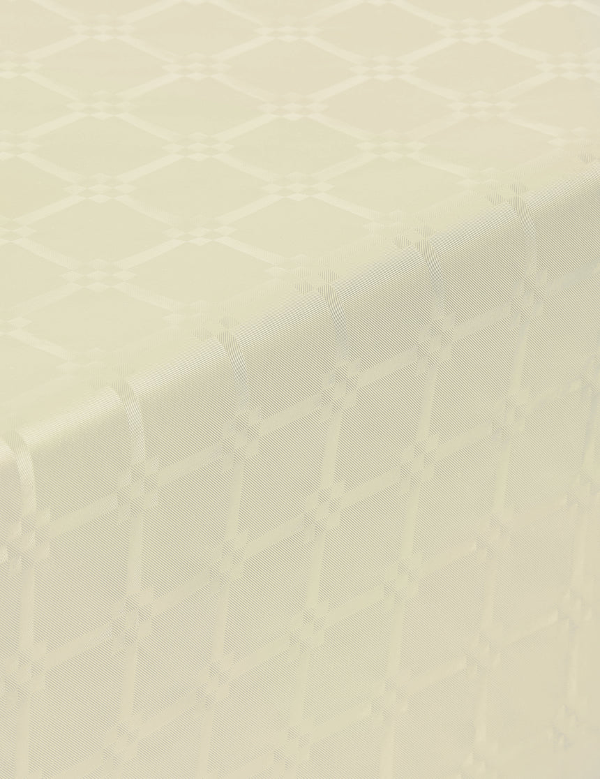 Nappe en rouleau papier damassé ivoire 6 m x 1,20 m