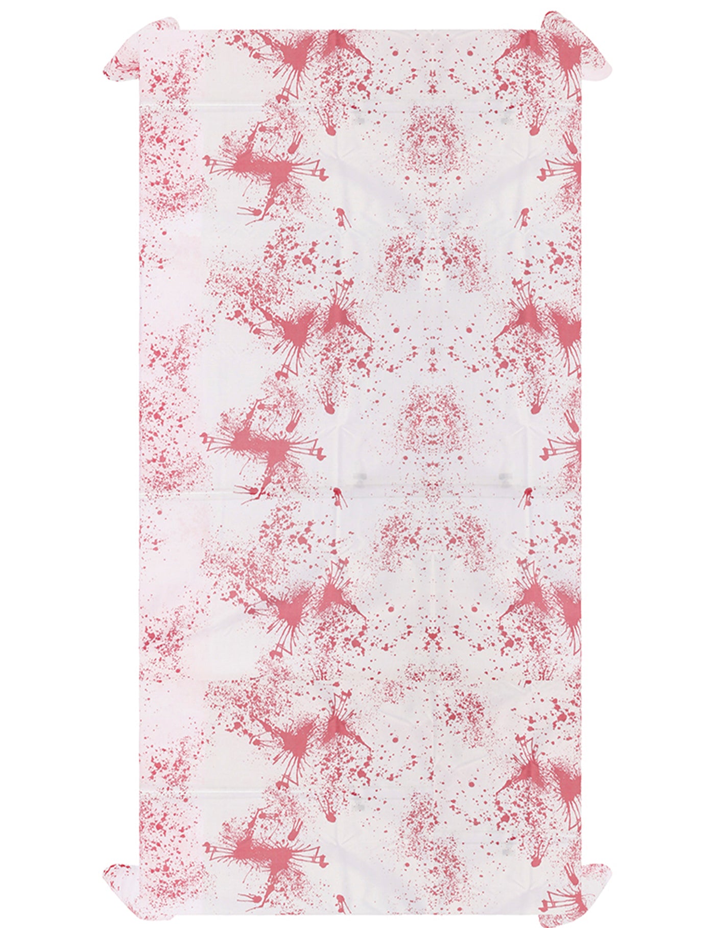 Nappe en tissus Halloween ensanglanté 177x134cm
