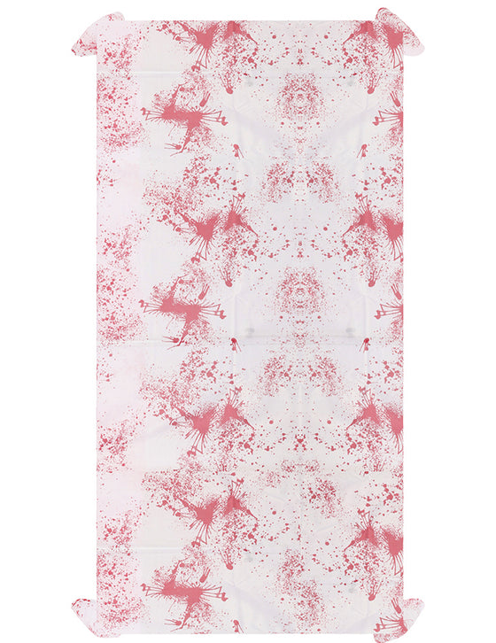 Nappe en tissus Halloween ensanglanté 177x134cm