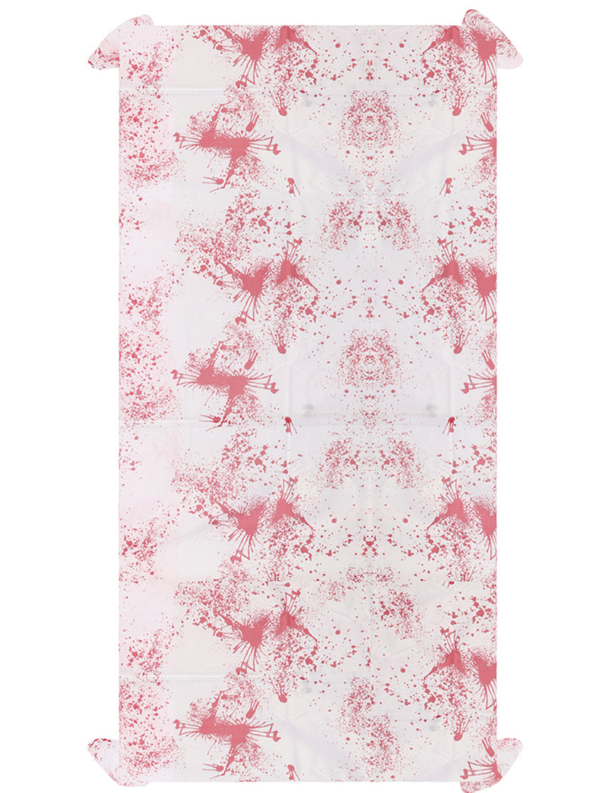 Nappe en tissus Halloween ensanglanté 177x134cm