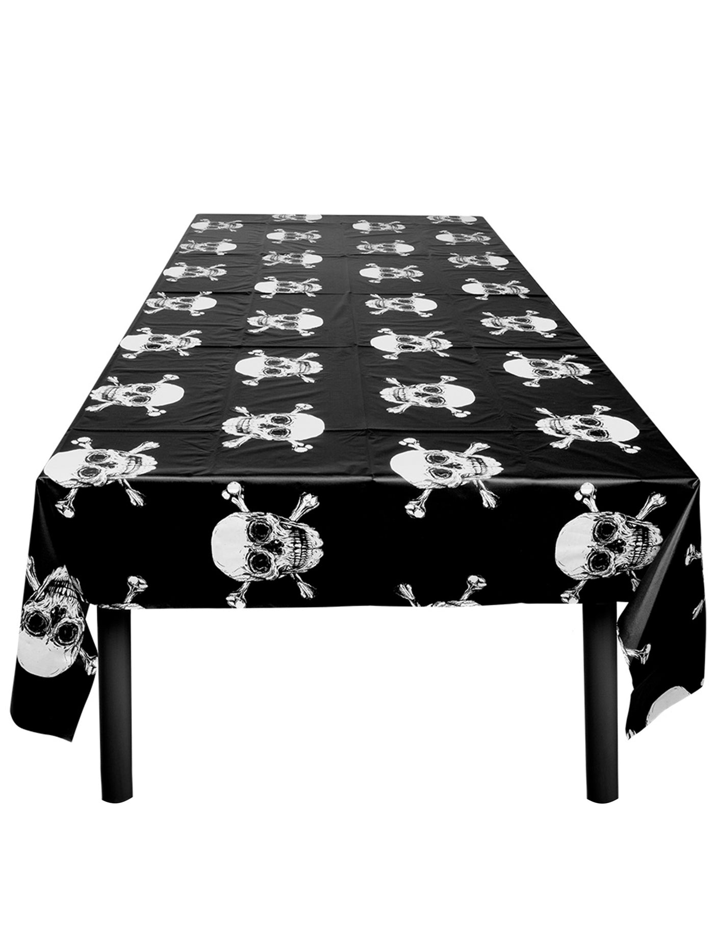 Nappe en plastique Pirate Jolly Roger 130 x 180 cm