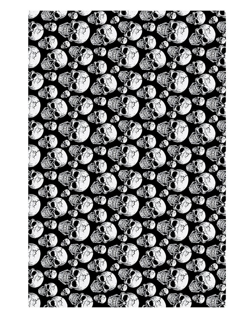 Nappe tête de mort 137 x 274 cm