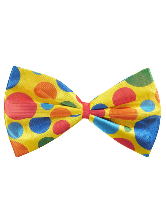 Noeud papillon à pois clown adulte