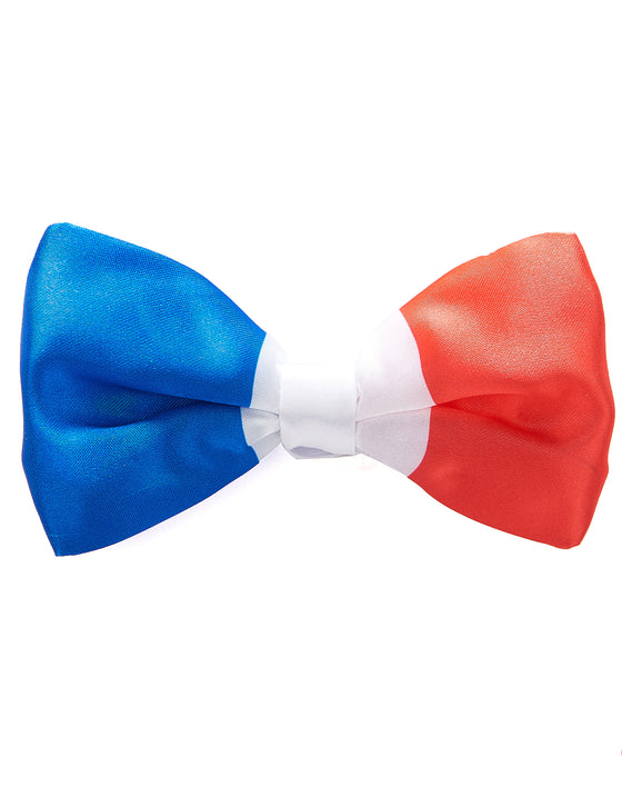 Noeud papillon tricolore France