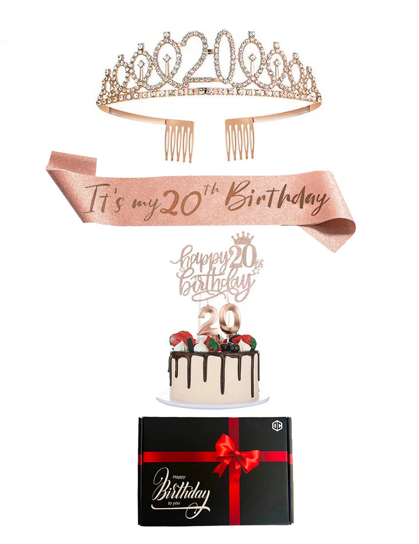 Pack d'accessoires anniversaire 20 ans