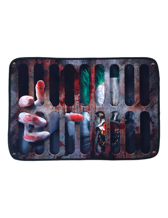 Paillasson clown tueur 60 x 40 cm