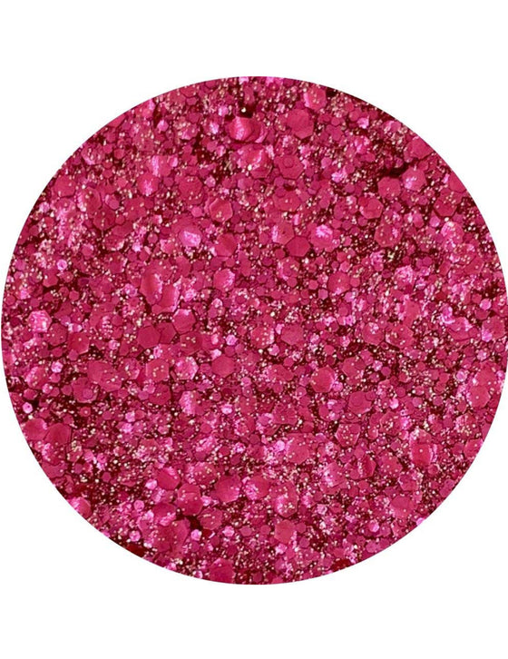 Paillettes biodégradables rose vif Tagadamour - Si si la paillette