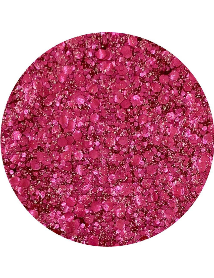 Paillettes biodégradables rose vif Tagadamour - Si si la paillette