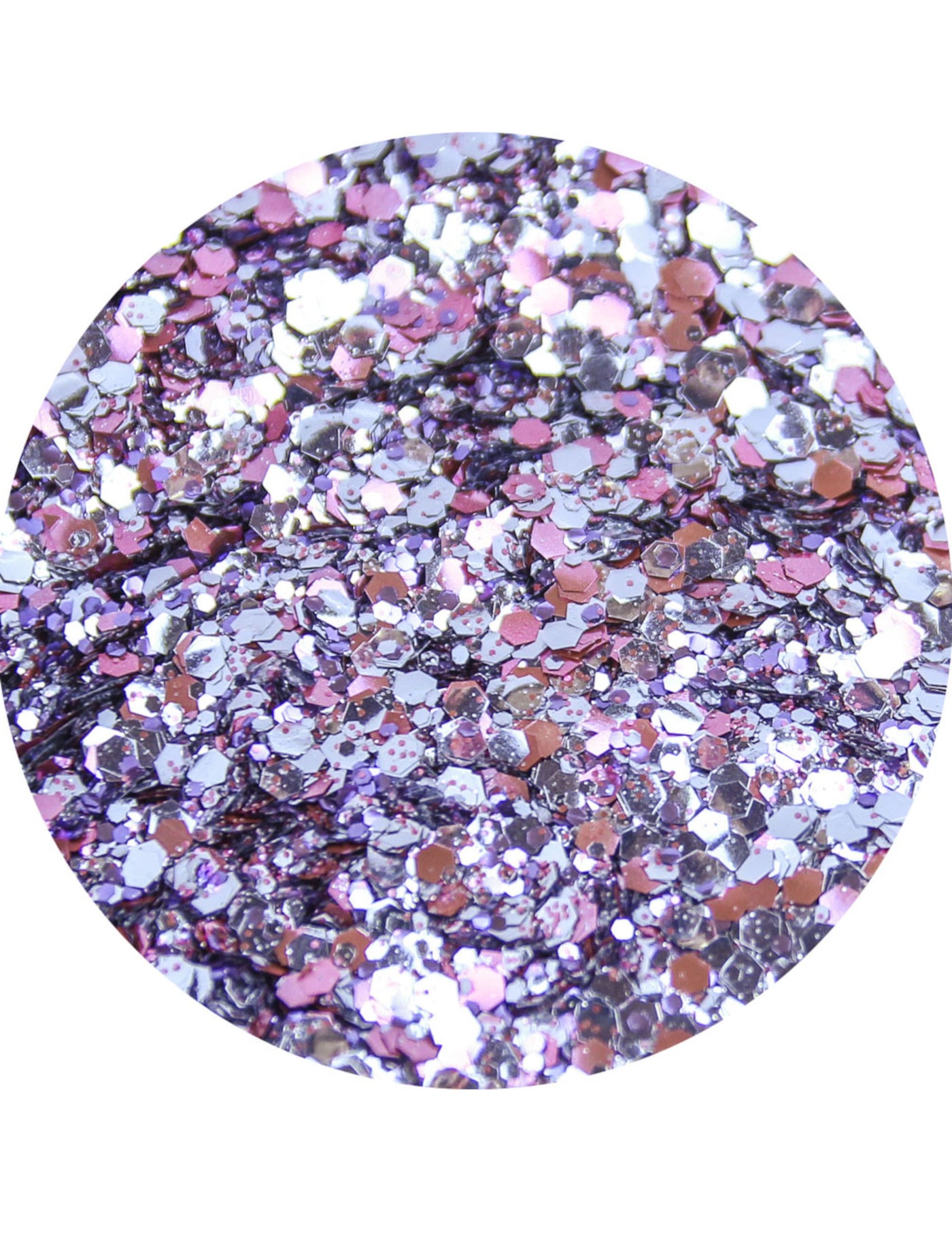 Paillettes biodégradables roses 5h du mat' - Si si la paillette