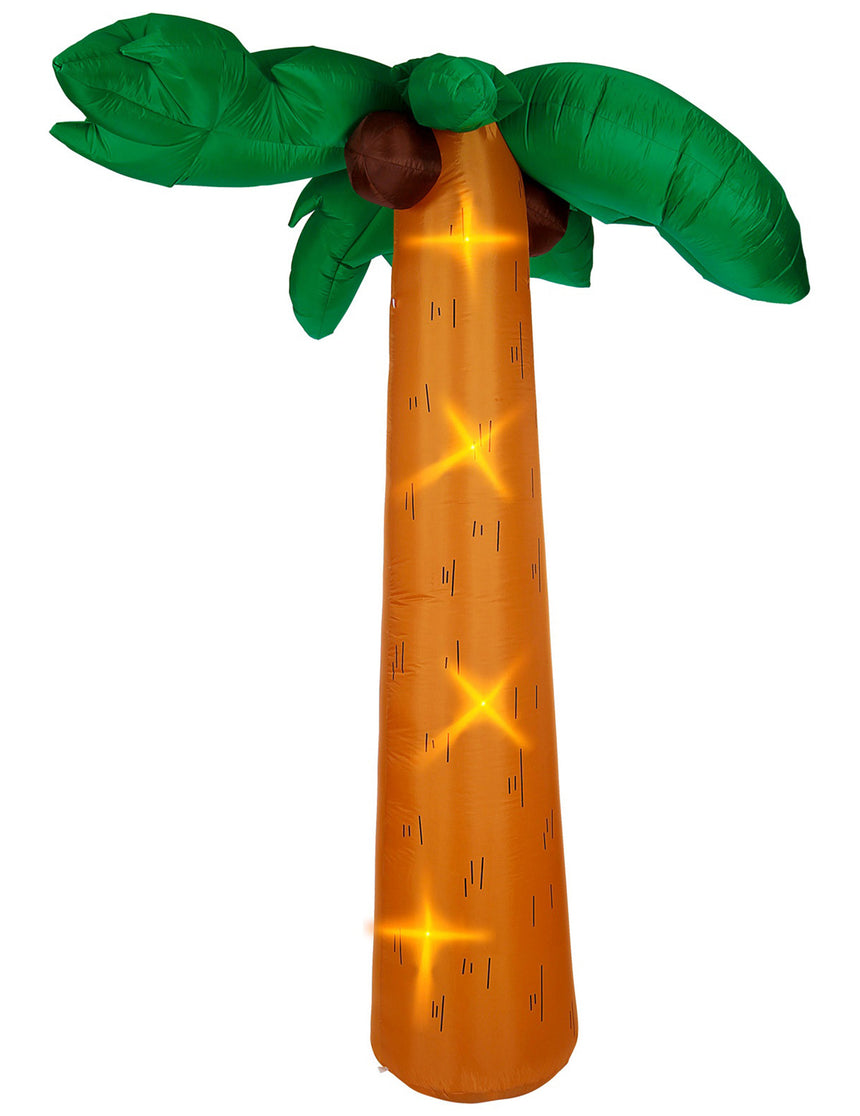 Palmier géant gonflable lumineux 270 cm