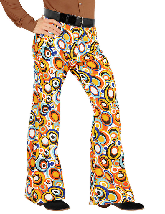 Pantalon groovy bubbles années 70 homme