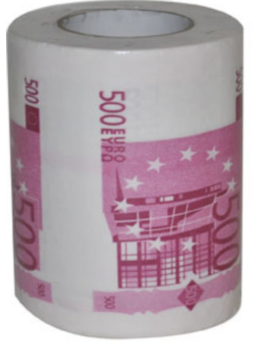 Papier toilette humoristique billet500 euros