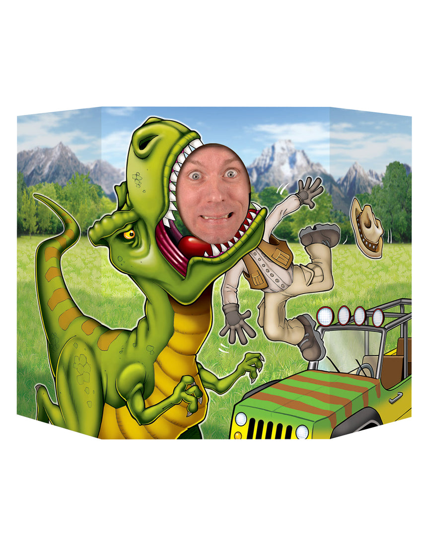 Passe tête dinosaure 94 x 63,5 cm