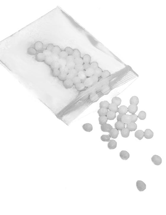 Perles fixation thermique pour dentier