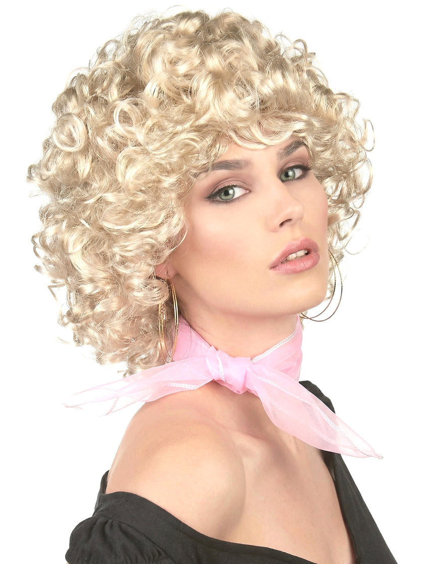 Perruque blonde années 50 femme