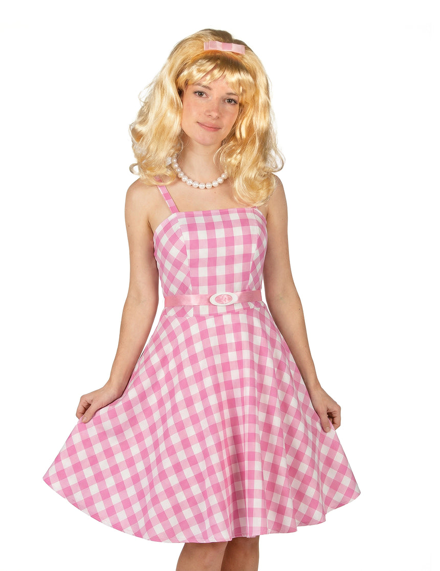 Perruque blonde starlette années 50 femme