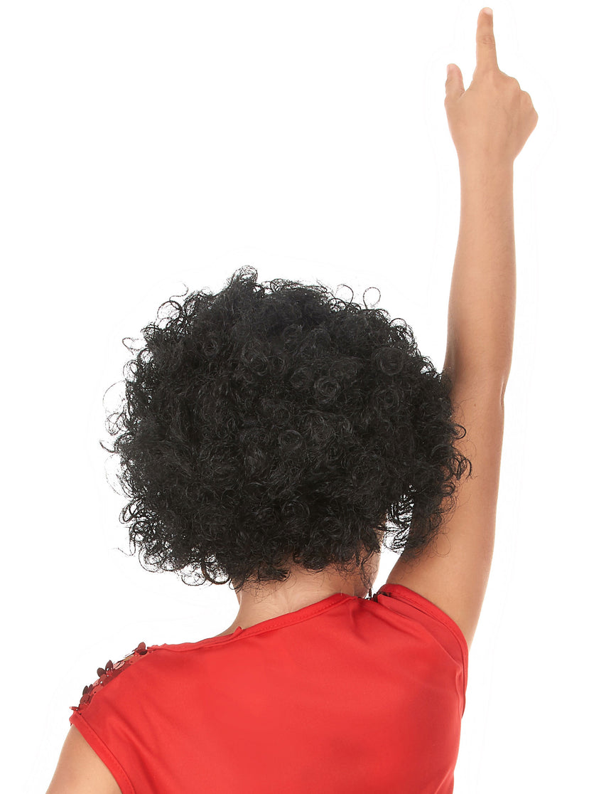 Perruque afro noire enfant