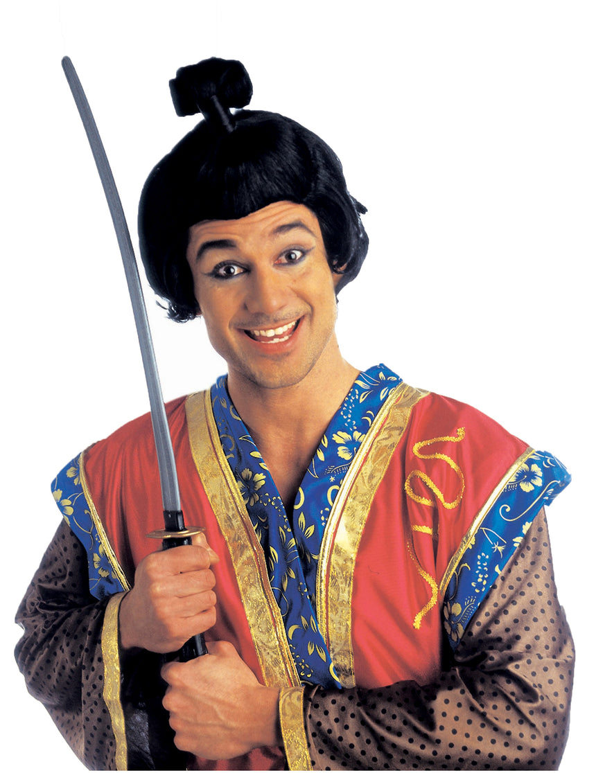 Perruque courte samouraïhomme