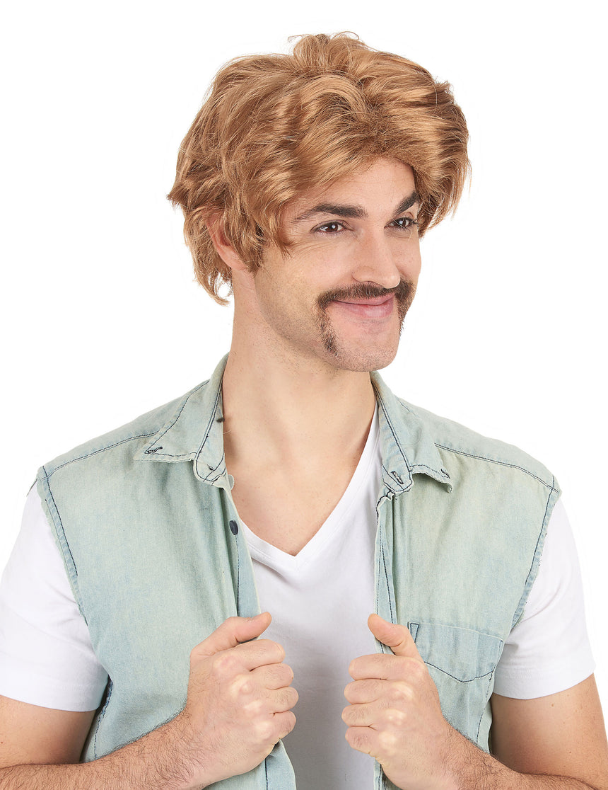 Perruque courte homme