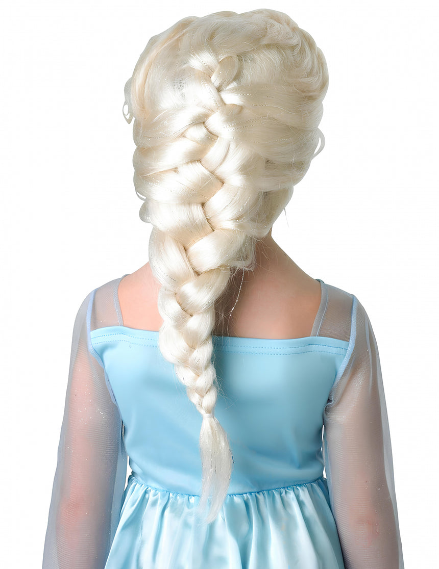 Perruque Elsa La Reine des neiges fille