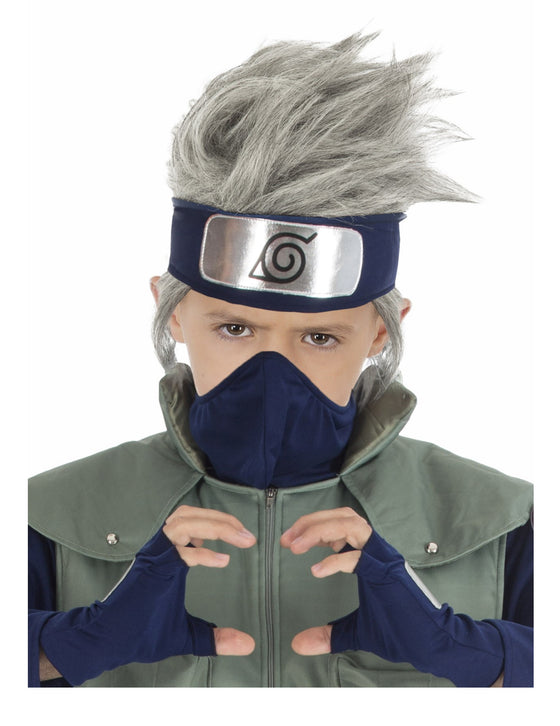 Perruque Kakashi enfant
