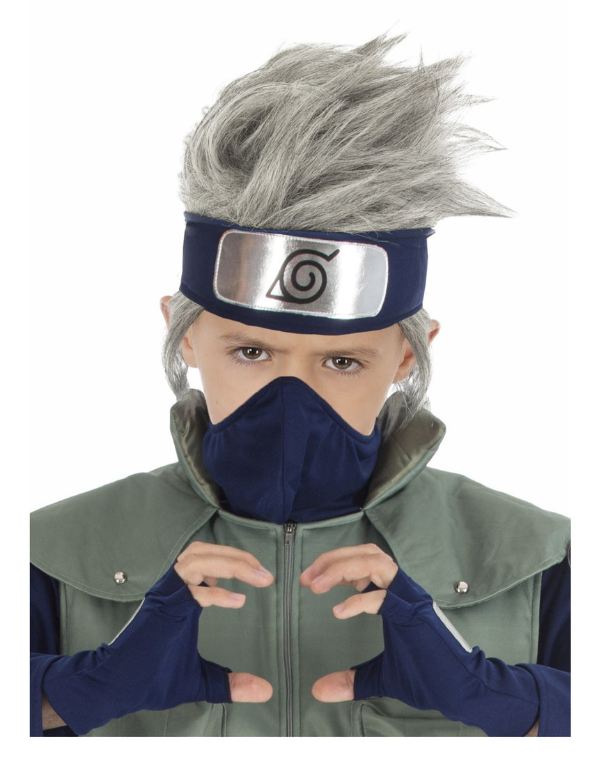 Perruque Kakashi enfant