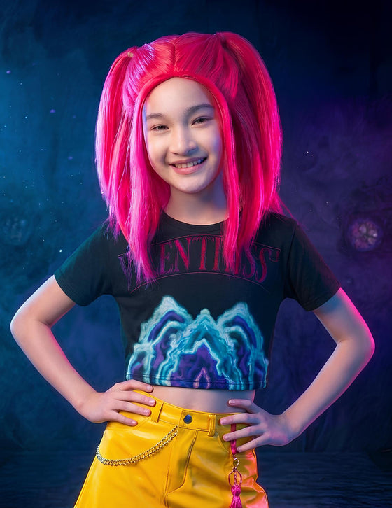 Perruque Mira Kpop Demon Hunter fille