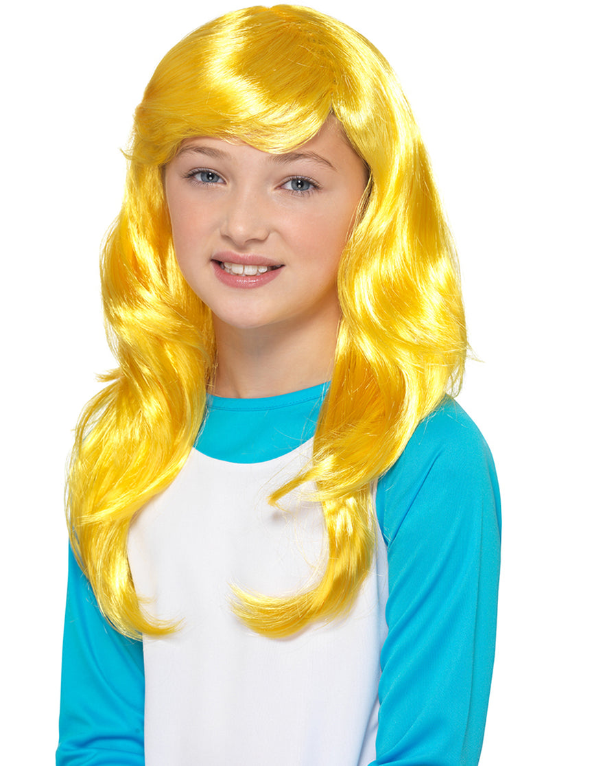 Perruque Schtroumpfette enfant