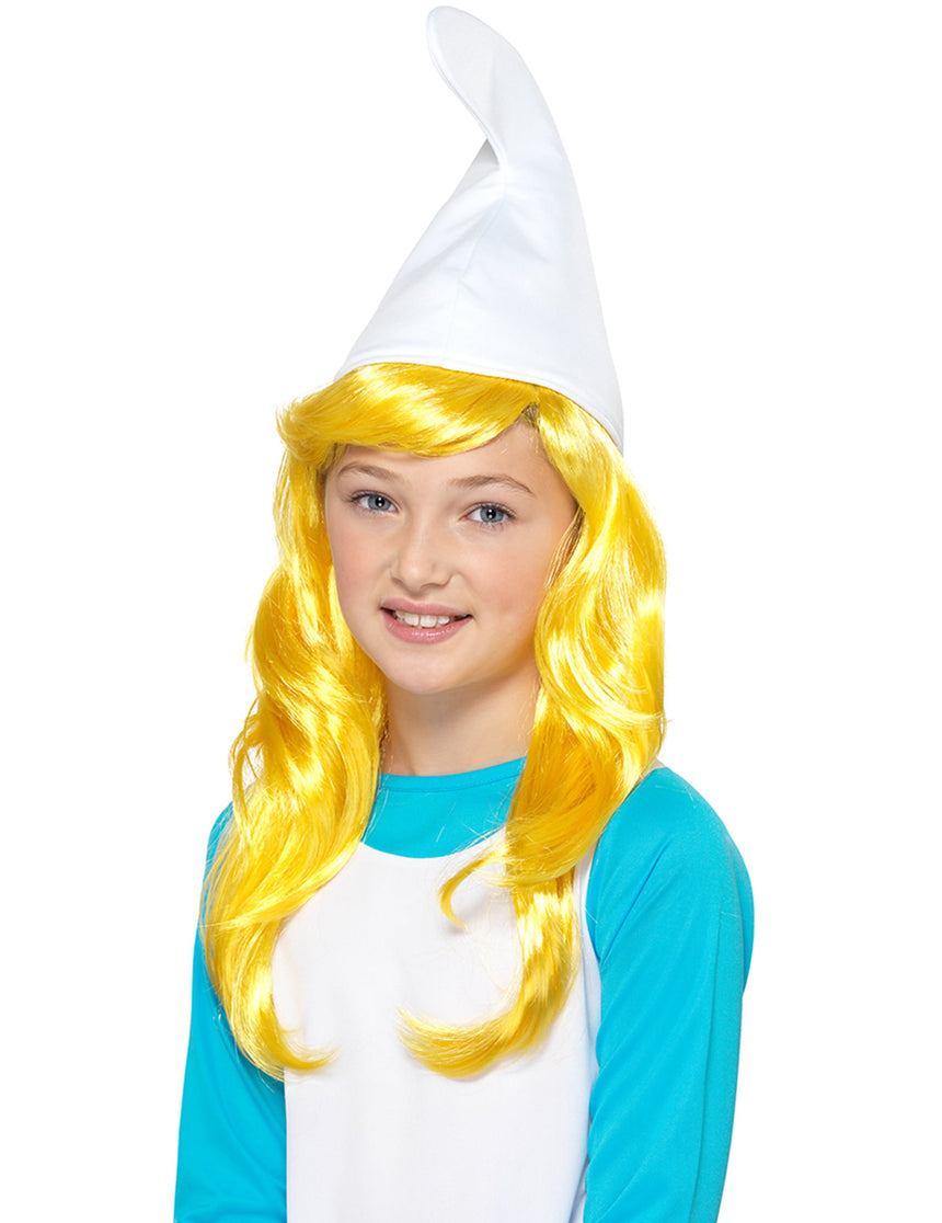 Perruque Schtroumpfette enfant