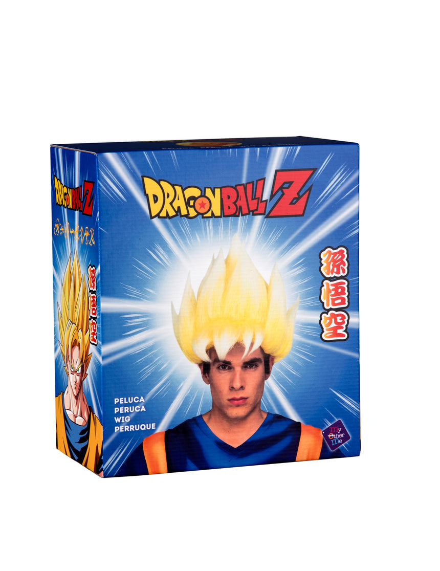 Perruque Super Saiyan Goku Dragon Ball adulte