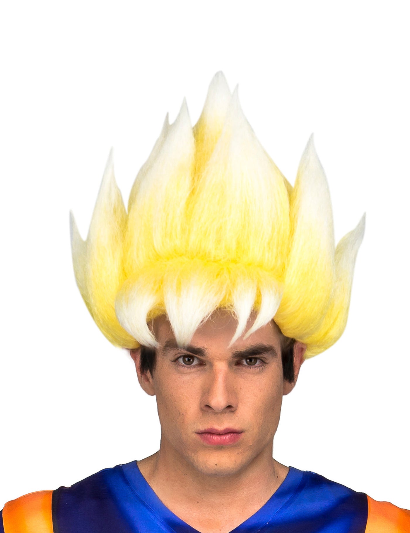 Perruque Super Saiyan Goku Dragon Ball adulte