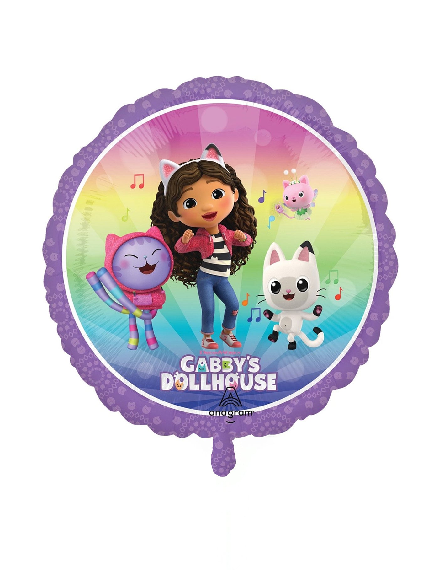 Petit ballon aluminium Gabby et la maison magique 22 cm